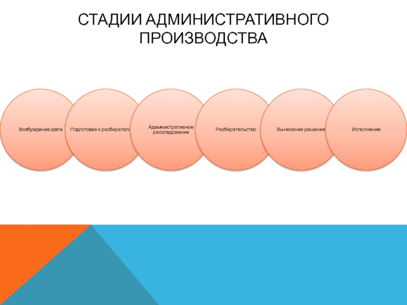 Стадии административного процесса презентация