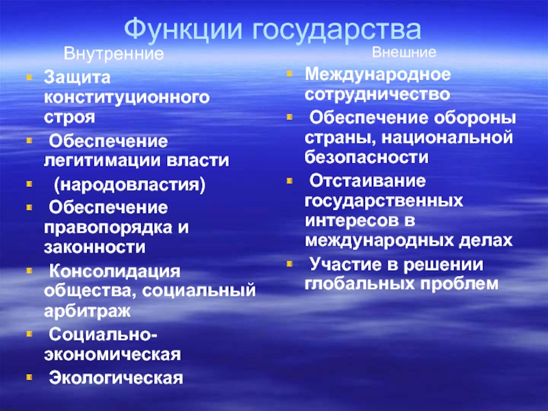 Строй обеспечение. Внешние функции государства консолидация общества. Признаки государства внутренние и внешние функции государства. Консолидация общества социальный арбитраж. Социально политическая консолидация общества это.