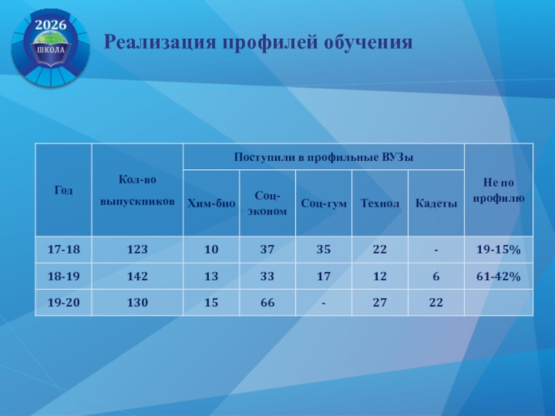 Профили обучения. Профиль в учебе это. Реализация профиля это.