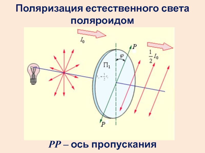 Поляризация света поляроиды презентация