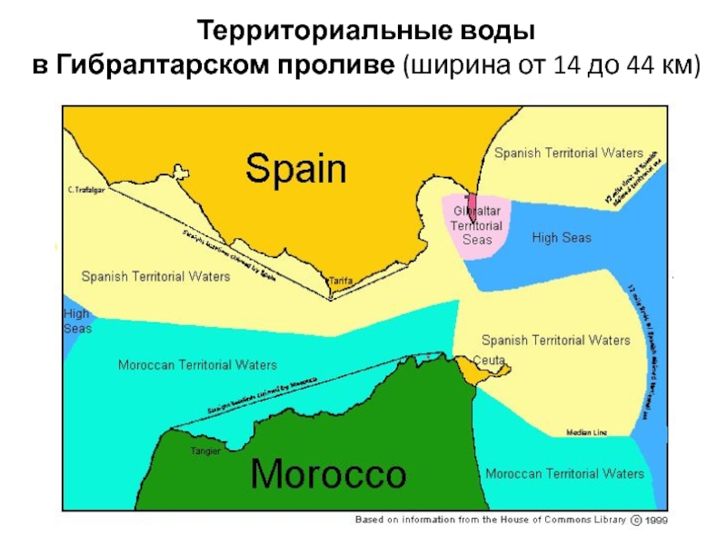 Карта территориальных вод