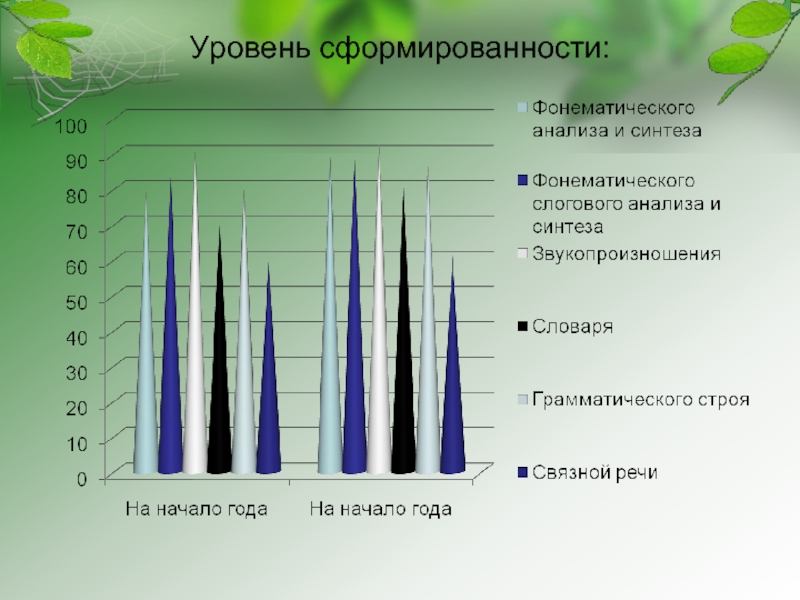 Уровень сформированности. Уровни сформированности речи у слабовидящих?.