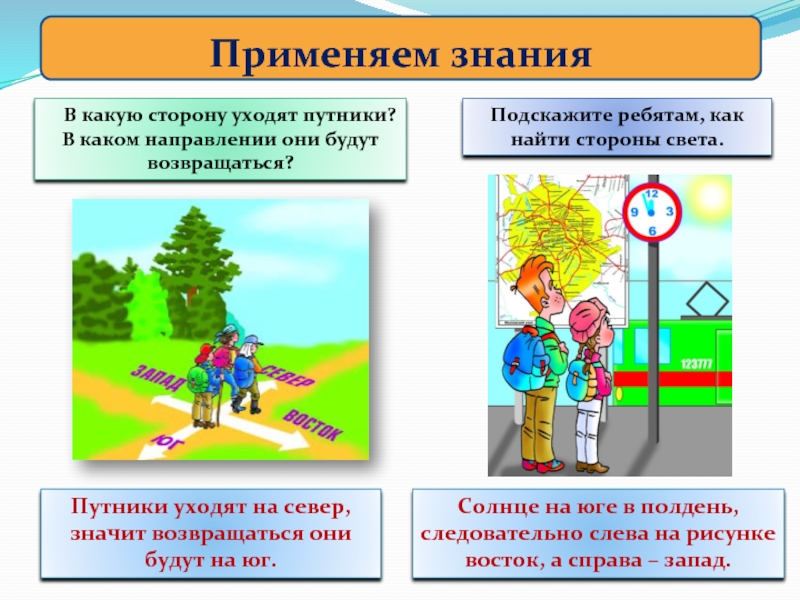 В каком направлении идут. Надо Запад в какую сторону. В каком направлении в какую сторону. С какой стороны. В какую сторону надо возвращаться если вы шли на Юг.