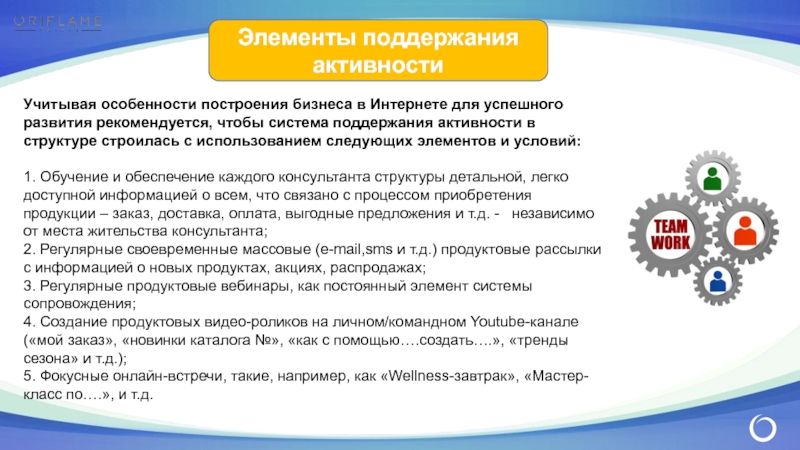 Поддержание деятельности. Развитие лидерских качеств с помощью сети интернет. Особенности построения д−432.