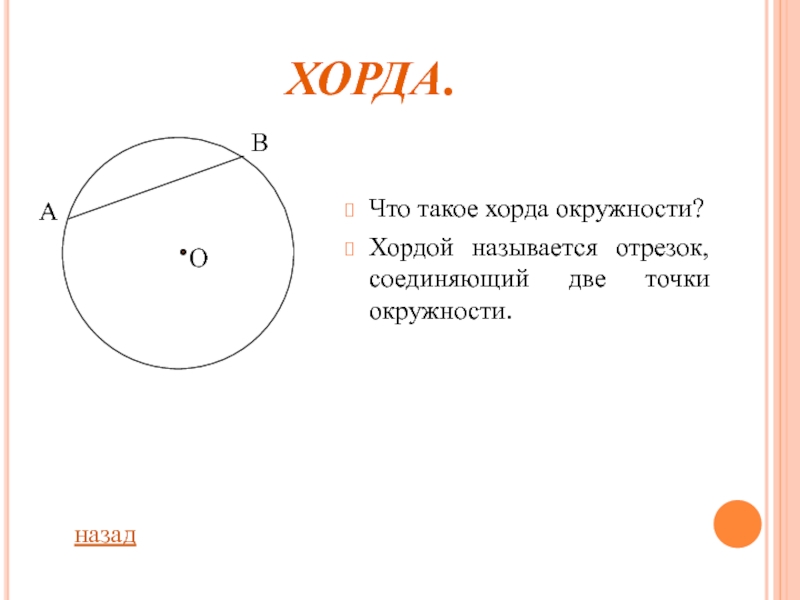 Как называется отрезок ав на чертеже