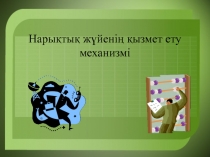 Нарықтық жүйенің қызмет ету механизмі