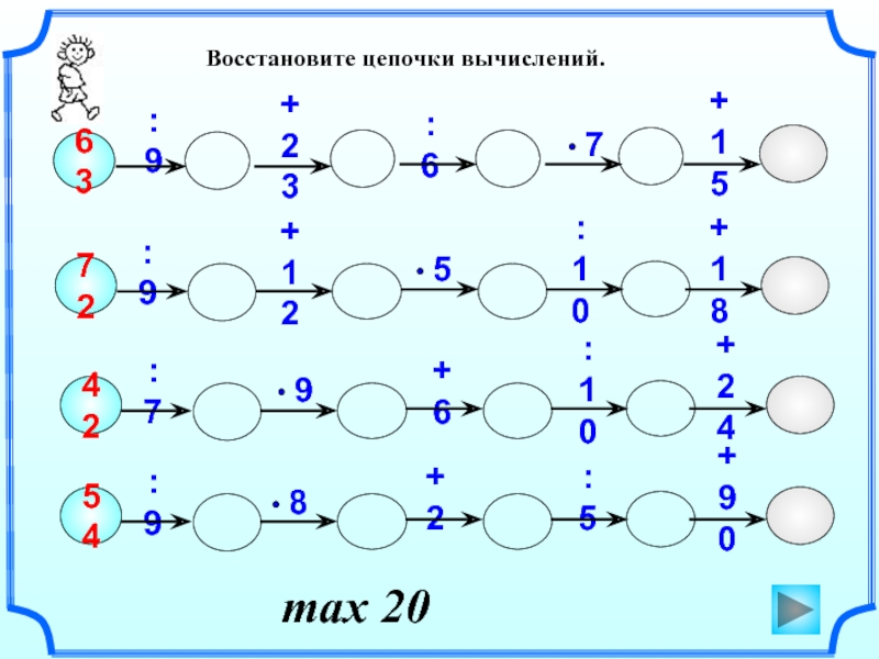 Восстанови цепочку