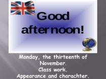 Appearance  Describing people