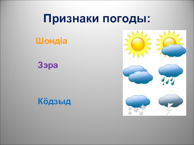 Признаком какой погоды является показанное на рисунке явление