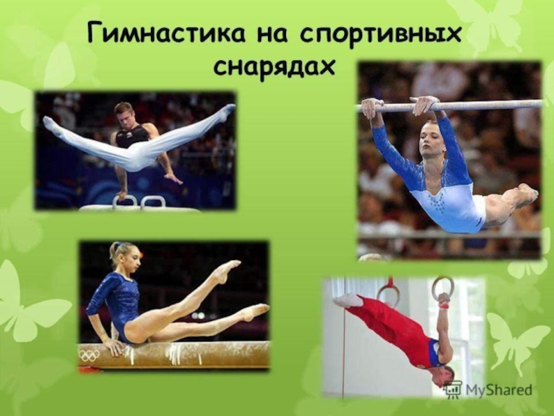 Презентация Гимнастика на спортивных снарядах