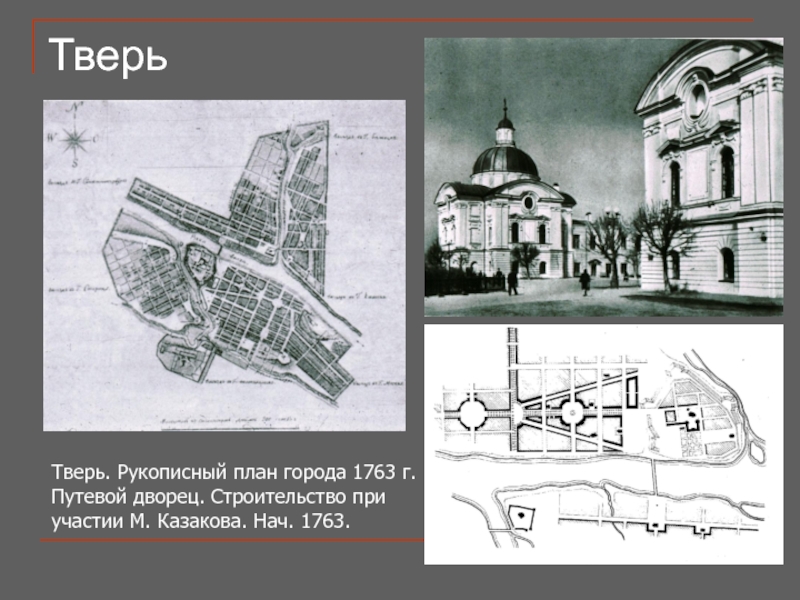 Тверь 18 век карта