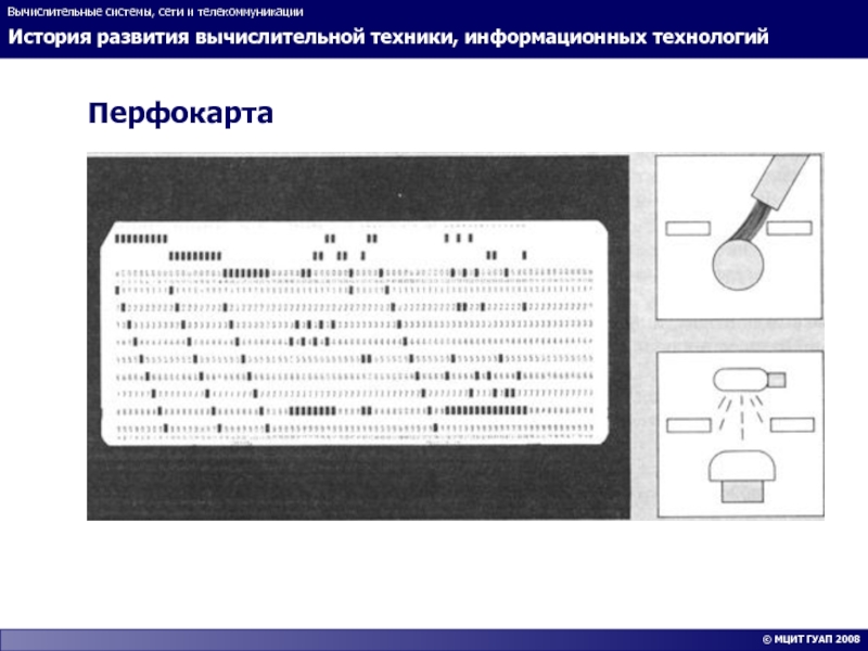 Что такое перфокарты презентация