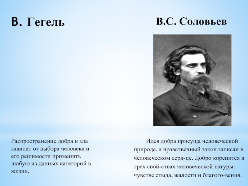 Идеи соловьева