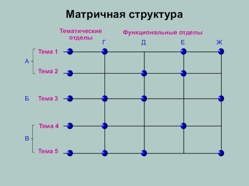 Матричный проект что это