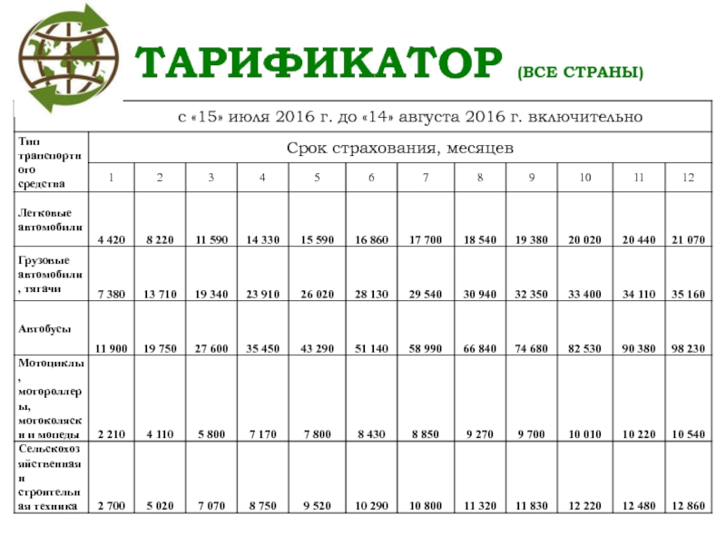 Зеленая карта оформить спб