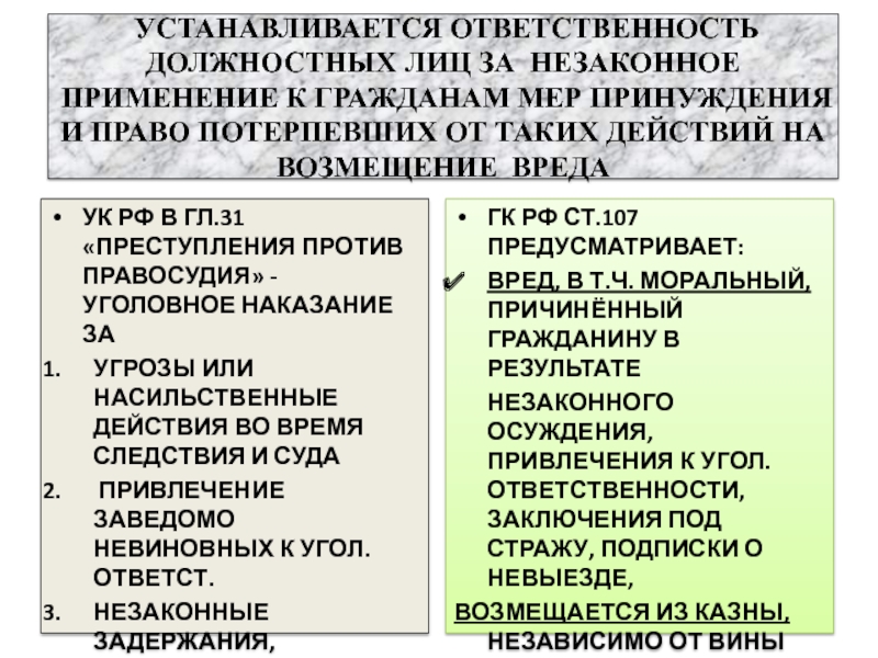 Самоуправство ук 330. Меры принуждения в международном праве. Как можно наказать должностное лицо за произвол?.