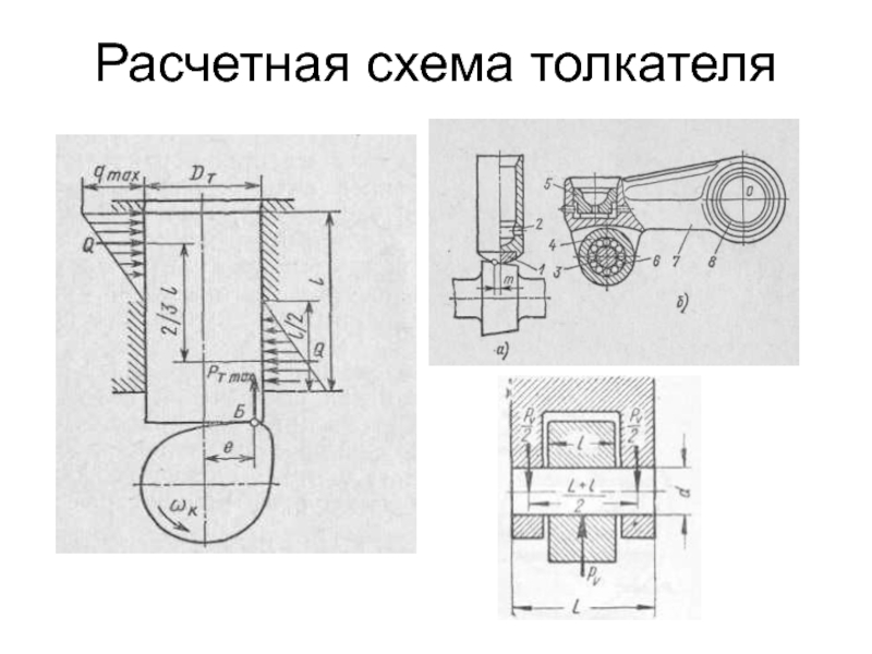 Толкатель клапана чертеж