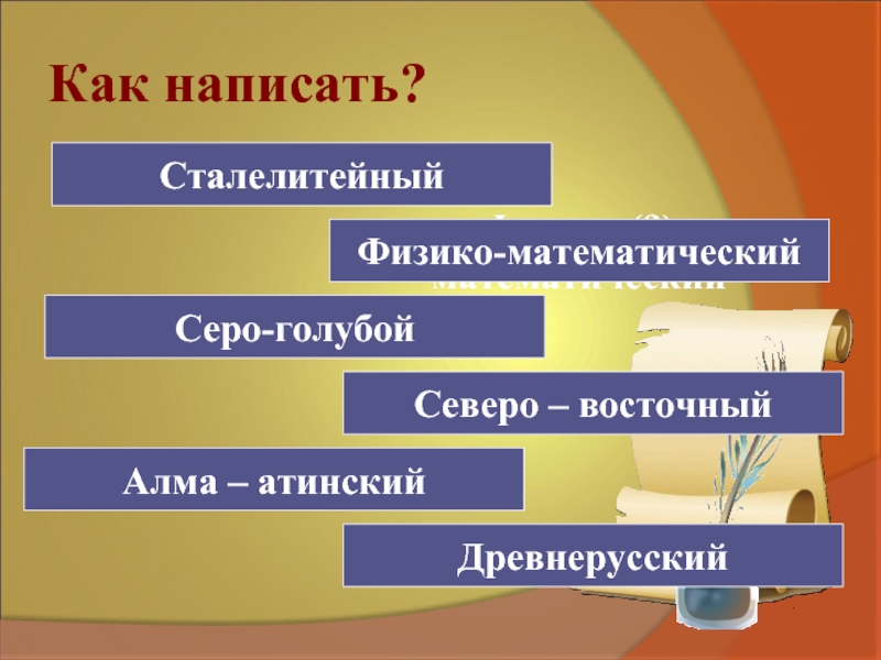 Как пишется серый. Сталелитейный как пишется. Физико математический как пишется. Правописание сталелитейный. Как написать физико математический.