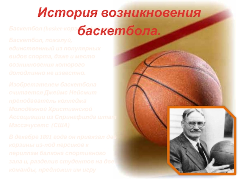 Презентация на тему баскетбол. Буклет на тему баскетбол. Презентация по баскетболу 11 класс. Место зарождения баскетбола. Презентация на тему день рождения баскетбола.