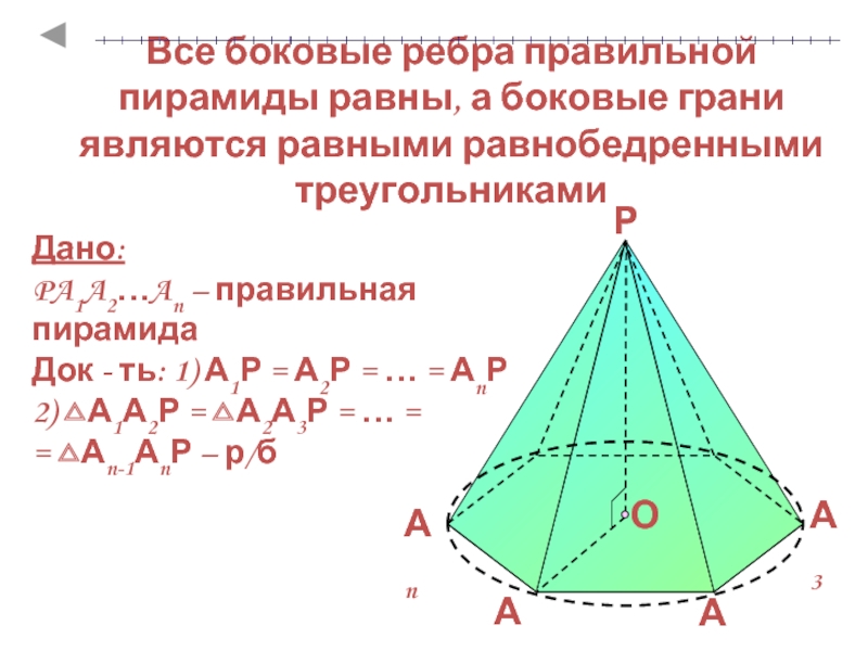 Все ли ребра пирамиды равны