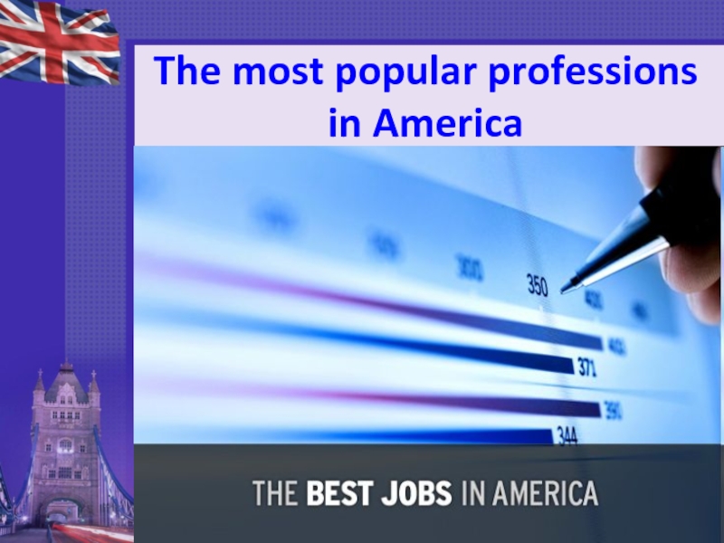 The most popular professions in America