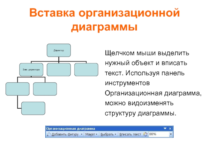 Организационная диаграмма в powerpoint как создать