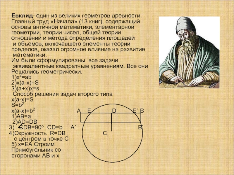 Геометрия евклида проект