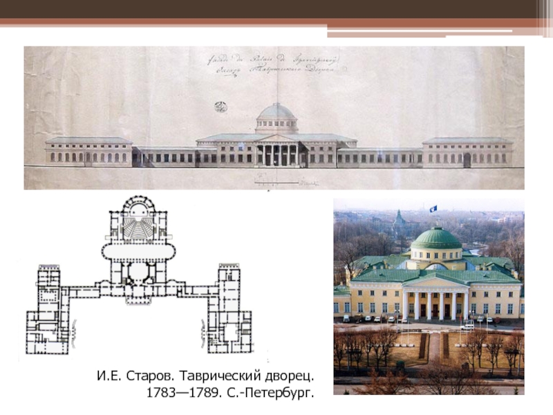 Схема таврического дворца