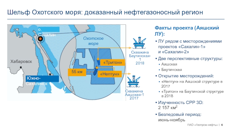 Газпромнефть шельф проект