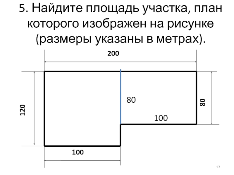 Найдите площадь участка схема которого изображена на рисунке 3