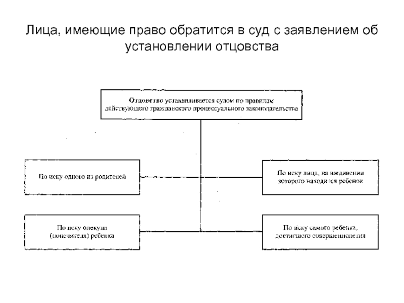 Презумпция отцовства презентация