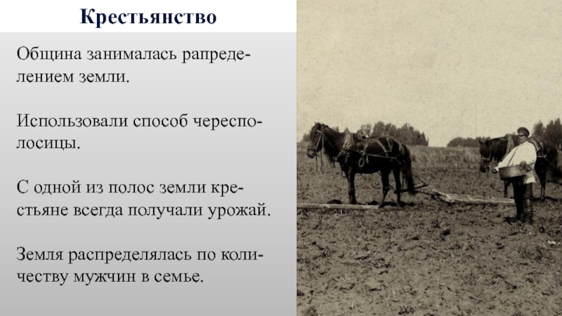 Чем занималась община. Среднее крестьянство это. Иде крестьянство кратко. Кто принес крестьянство в России. Через по Лосицы это в истории.