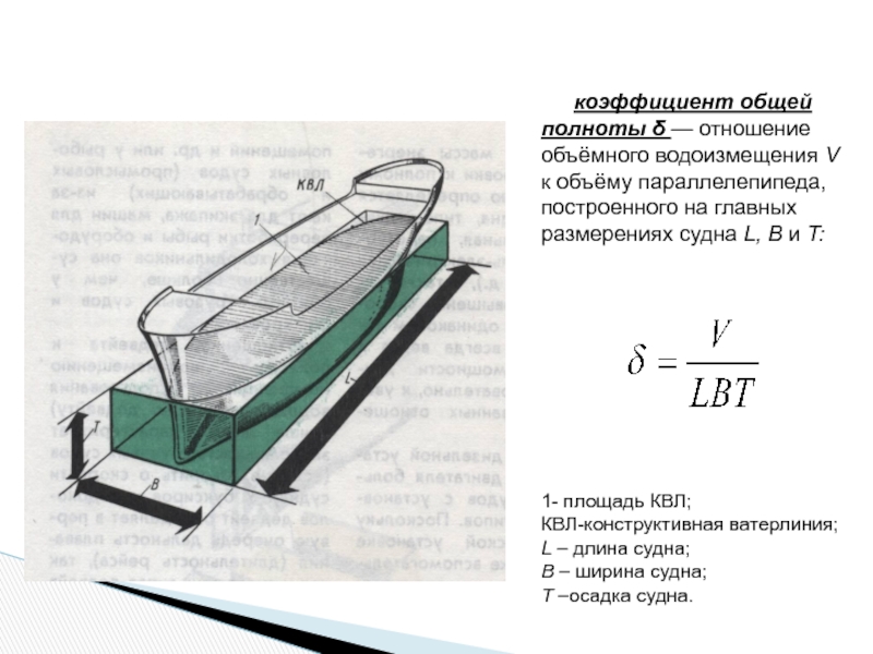 Общая полнота судна