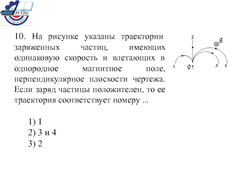 Скрытое изображение траектории быстрой заряженной