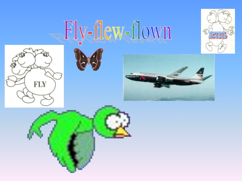 Fly-flew-flownлетать