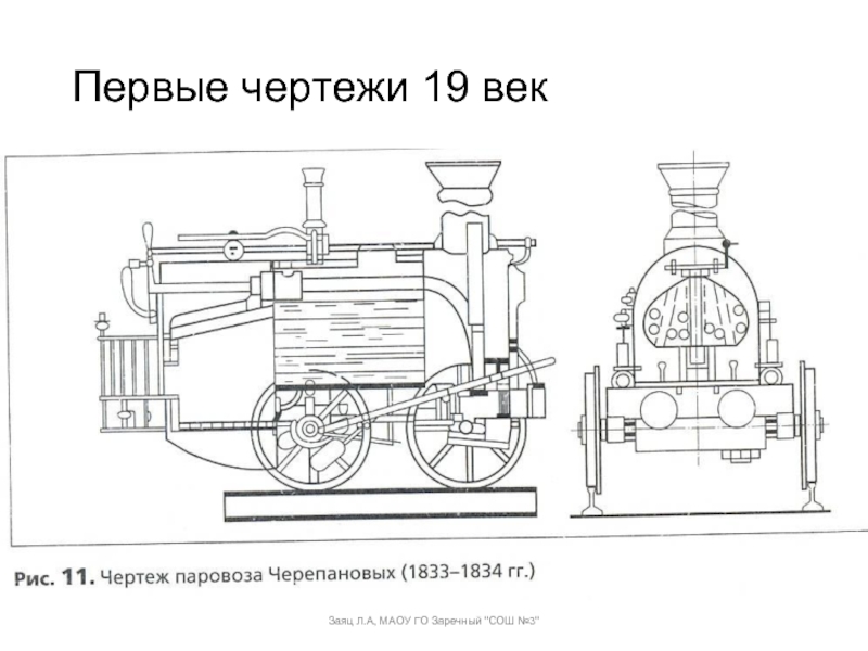 Самый первый чертеж был изображен тест