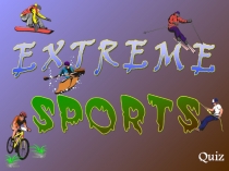 extreme sports