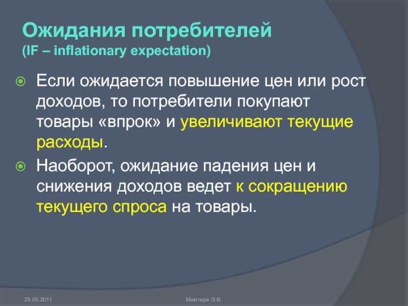 Ожидания потребителей. Ожидания покупателей. Метод ожидания потребителя. Экономические ожидания потребителей.