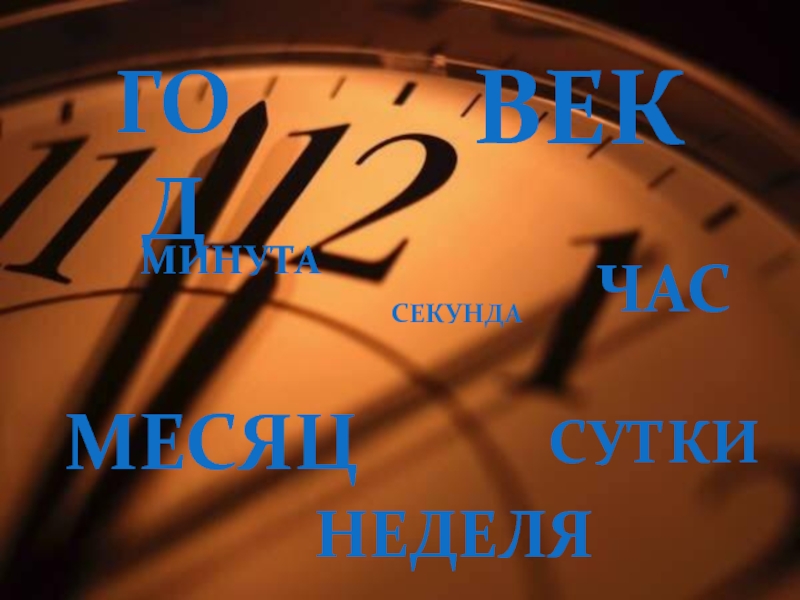 55 часов в сутках. Каждая секунда. Минута час сутки неделя месяц год.