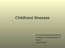 Childhood Illnesses