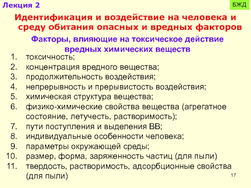 Вредные факторы влияющие на здоровье человека проект