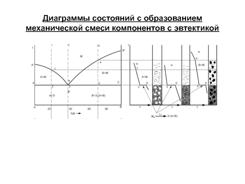 Анализ диаграмм двухкомпонентных систем