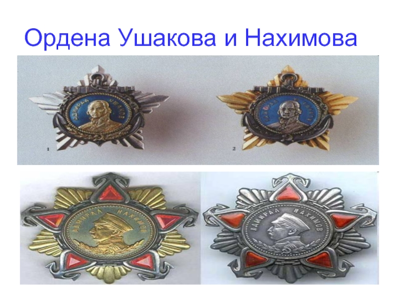 Ордена Ушакова и Нахимова