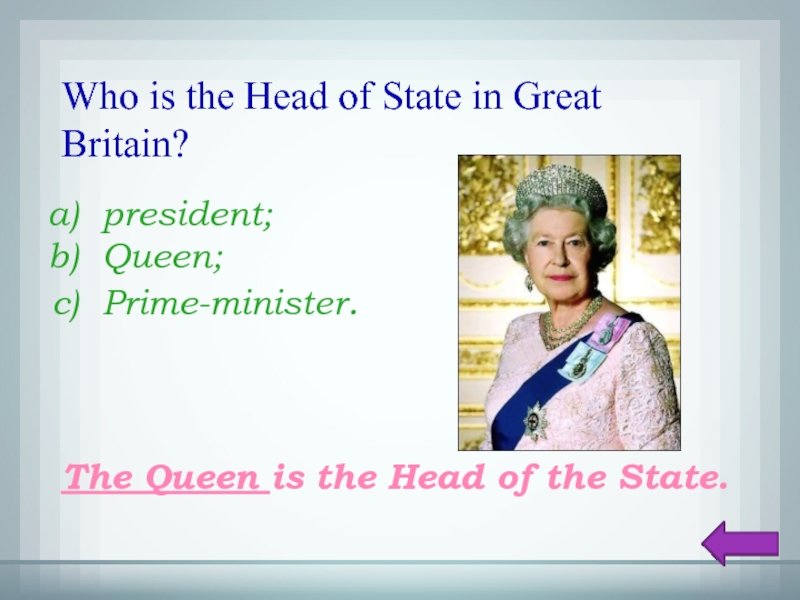 Who is the head of uk