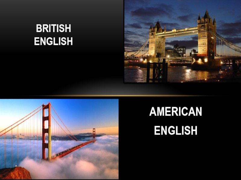 Презентация British English