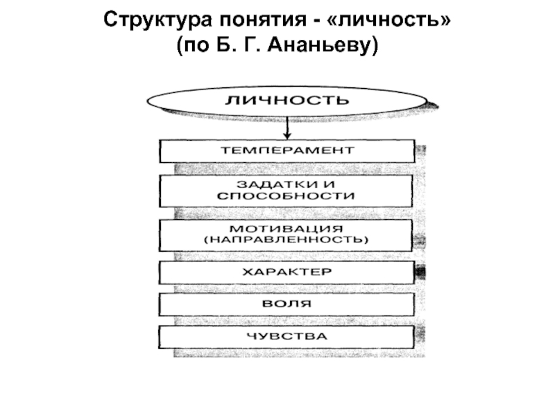 Компоненты понятия человека. Структура личности по Ананьеву схема. Схема личности Ананьева. Схема Ананьева индивид личность. Структура понятия «индивид» (по б. г. Ананьеву).