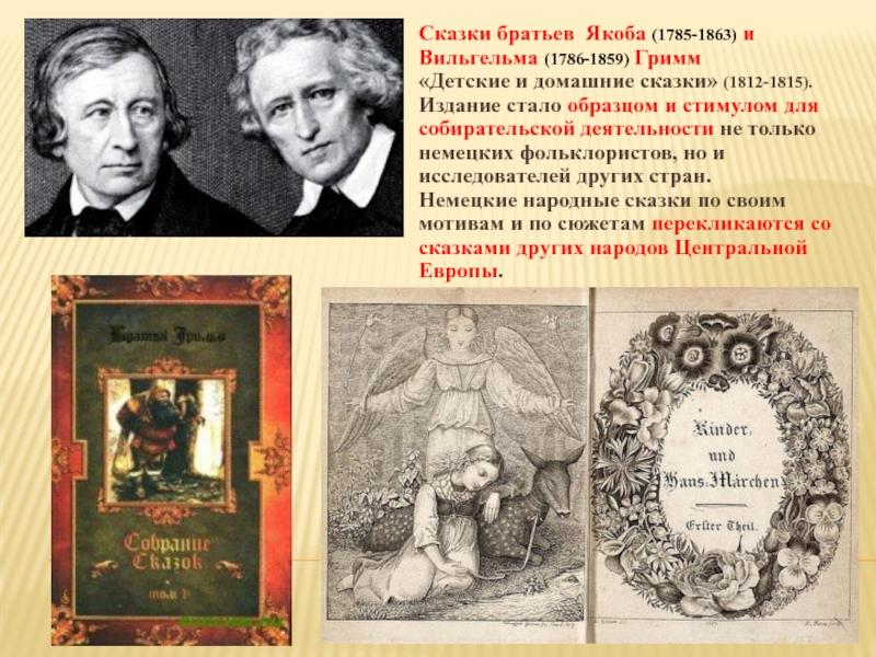 Сказки вильгельма гримм. Якоб Гримм (1785–1863) Вильгельм Гримм. Братья Гримм: Якоб (1785-1863) и Вильгельм (1786-1859). Якоб и Вильгельм Гримм сказки. Сообщение о Якоб и Вильгельм Гримм.