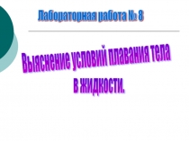 Презентация по физике Лабораторная работа 