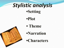 Stylistic analysis