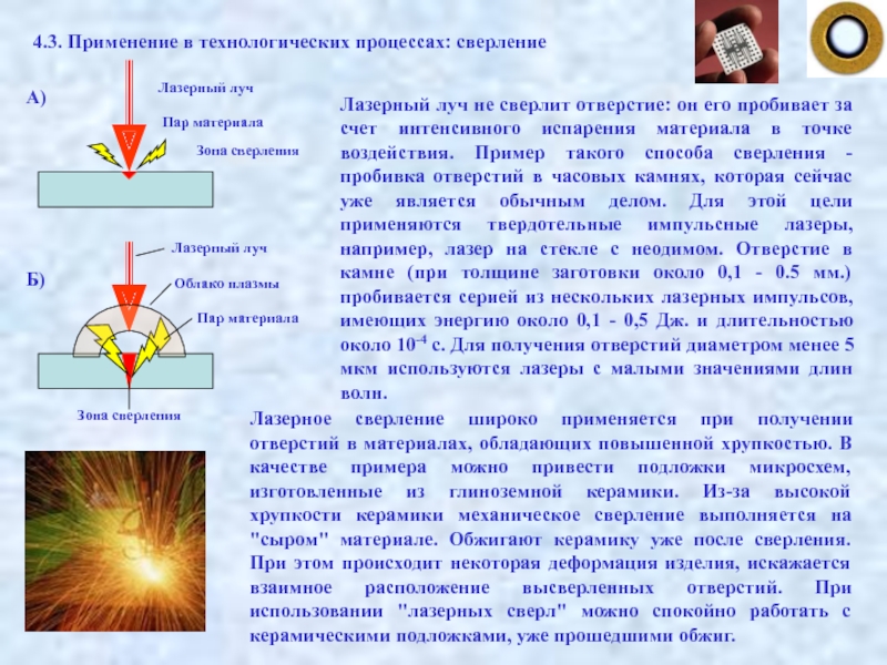 Применение лазеров